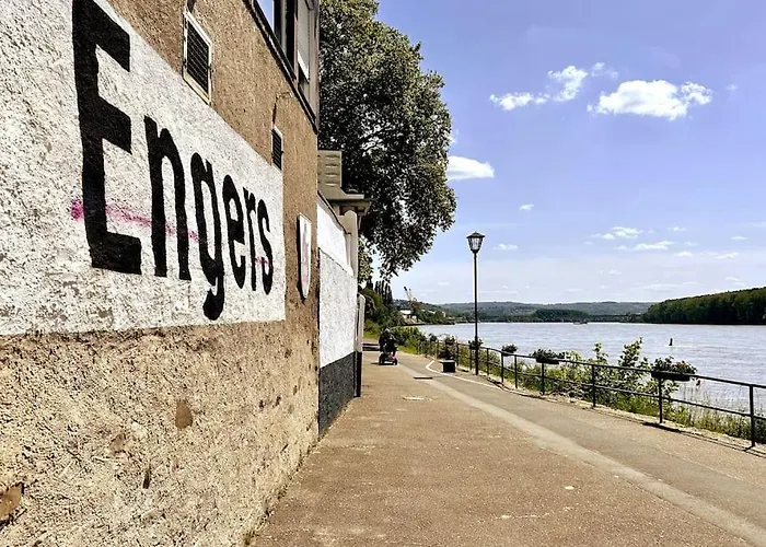 Tiny With Spacious Terrace On The Rhine